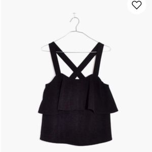 Madewell Texture and Tiered Tank Top